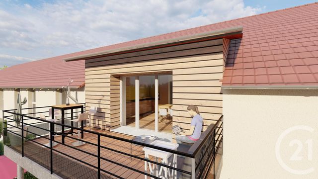 Appartement Duplex à vendre - 2 pièces - 53.9 m2 - AVOUDREY - 25 - FRANCHE-COMTE - Century 21 L'Immobilier Du Plateau
