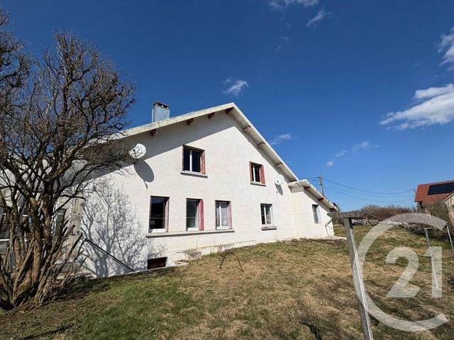 maison à vendre - 6 pièces - 106.9 m2 - PIERREFONTAINE LES VARANS - 25 - FRANCHE-COMTE - Century 21 Avenir Immobilier